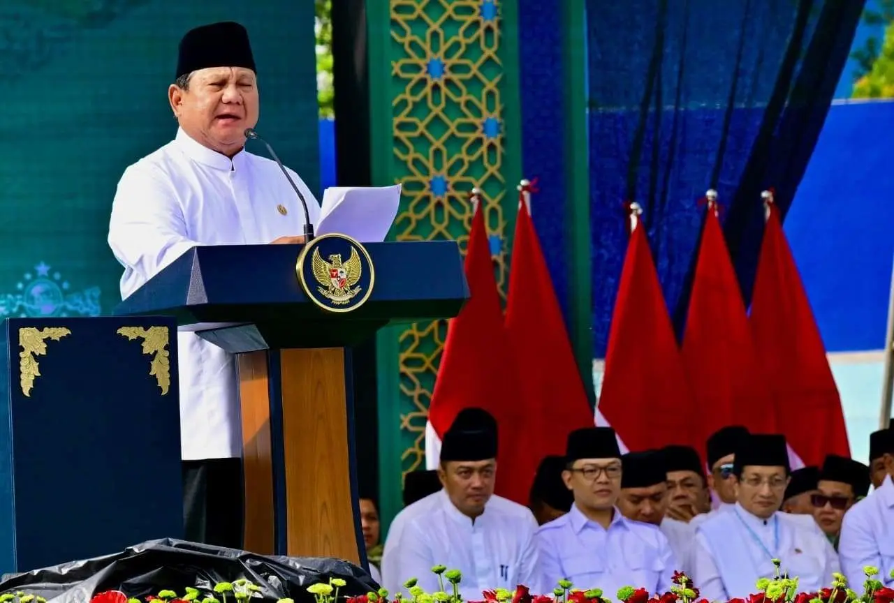 President Prabowo Invites People to be Courageous in Fighting Against All Crimes