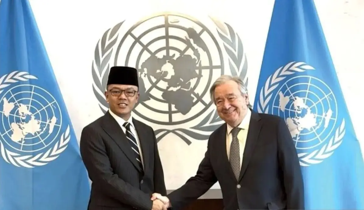 Minister Sugiono Asserts Indonesia’s Active Support for Palestine at UN Headquarters
