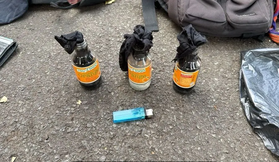 carrying-illegal-incendiary-items-during-protest-in-jakarta-police-arrest-a-suspect