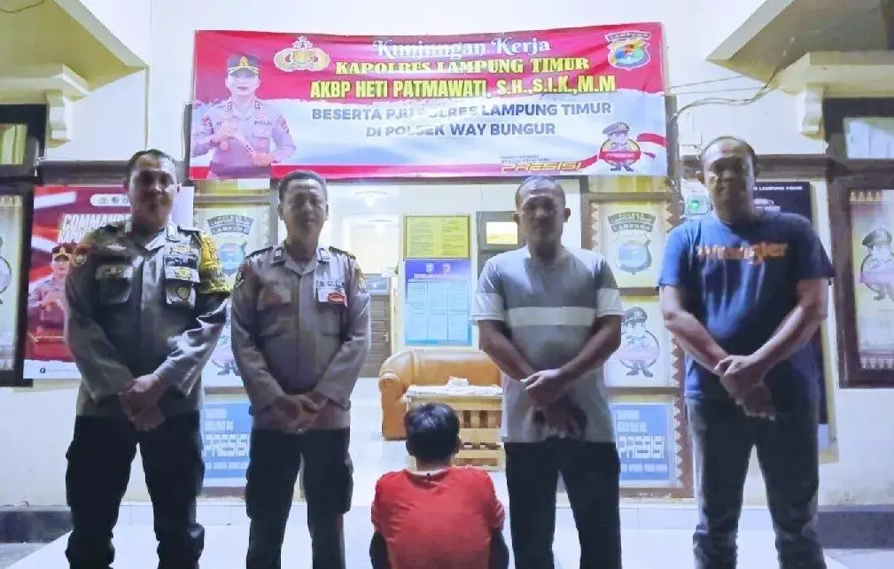 police-arrest-a-man-alleged-for-abuse-on-minor-in-east-lampung