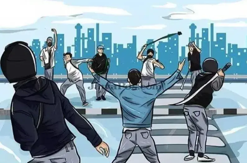 four-teenagers-involved-in-brawls-in-surabaya-have-been-caught-by-the-police