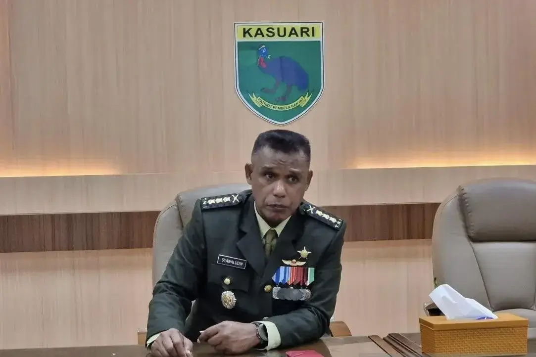 kasuari-military-command-deploys-troops-to-aid-search-for-teluk-bintuni-police-official-tomi-marbun