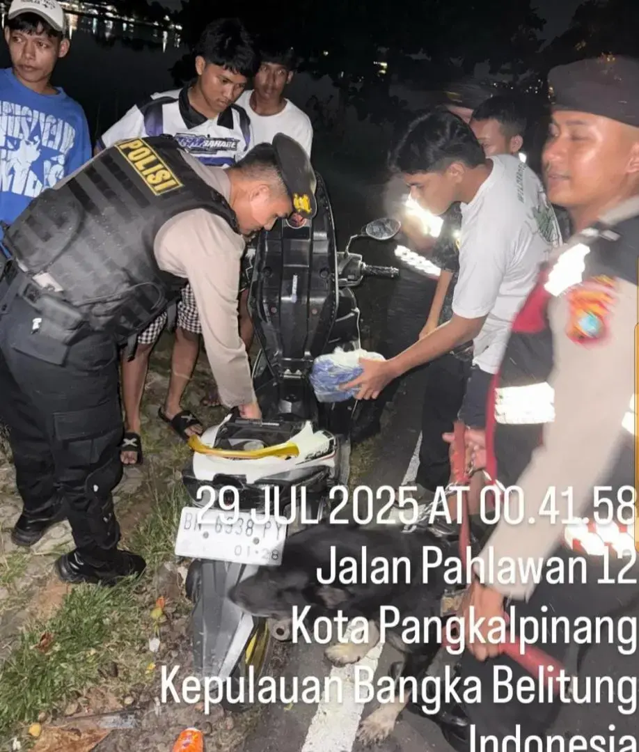 police-intensify-night-patrol-in-bangka-belitung-to-guarantee-public-security