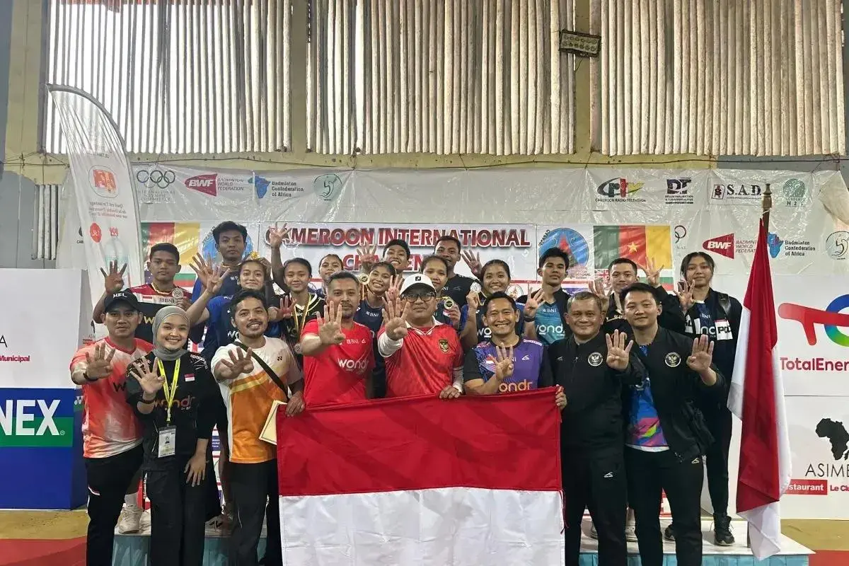 indonesia-wins-four-titles-in-cameroon-badminton-challenge