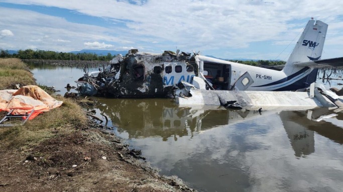 knkt-sends-three-personnel-to-investigate-sam-airplane-crash-in-pohuwato