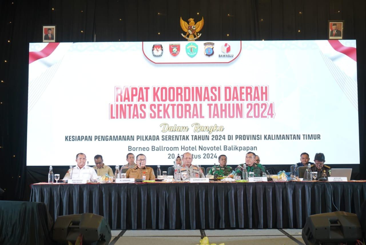 east-kalimantan-regional-police-held-cross-sectoral-coordination-meeting-ahead-of-2024-regional-head-election