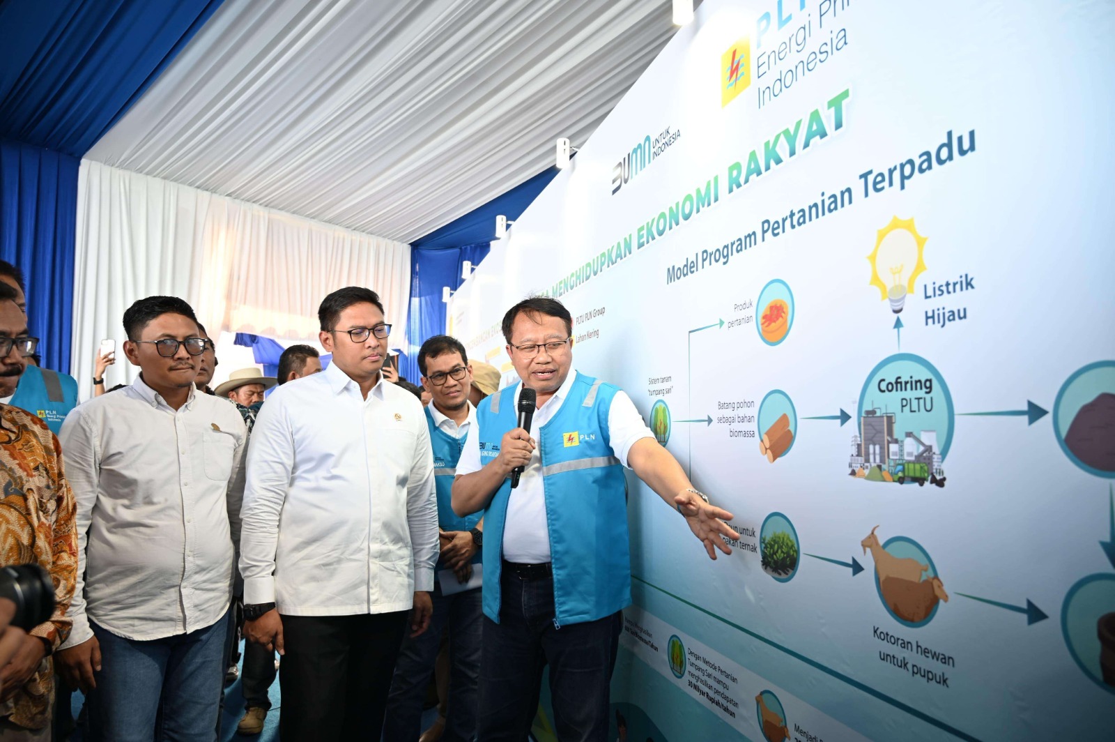 agriculture-minister-and-pln-collaborates-in-developing-biomass-ecosystem