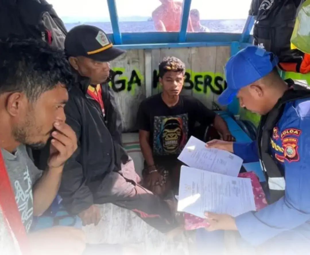 north-maluku-regional-police-deploys-unit-to-patrol-on-the-ternate-waters