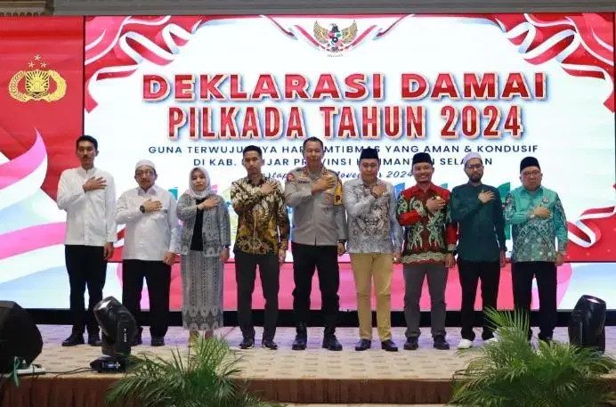 peaceful-regional-head-election-declaration-announced-in-banjar-regency