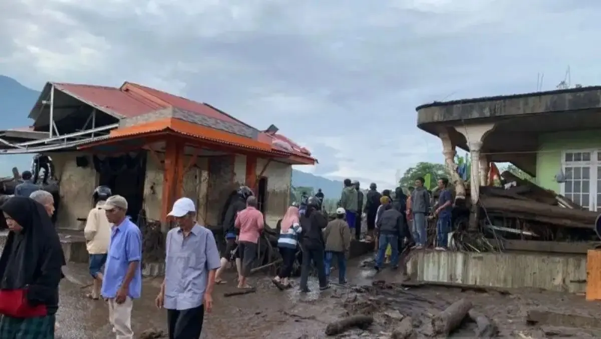 213,000 Houses Damaged due to Disaster in Sumatra