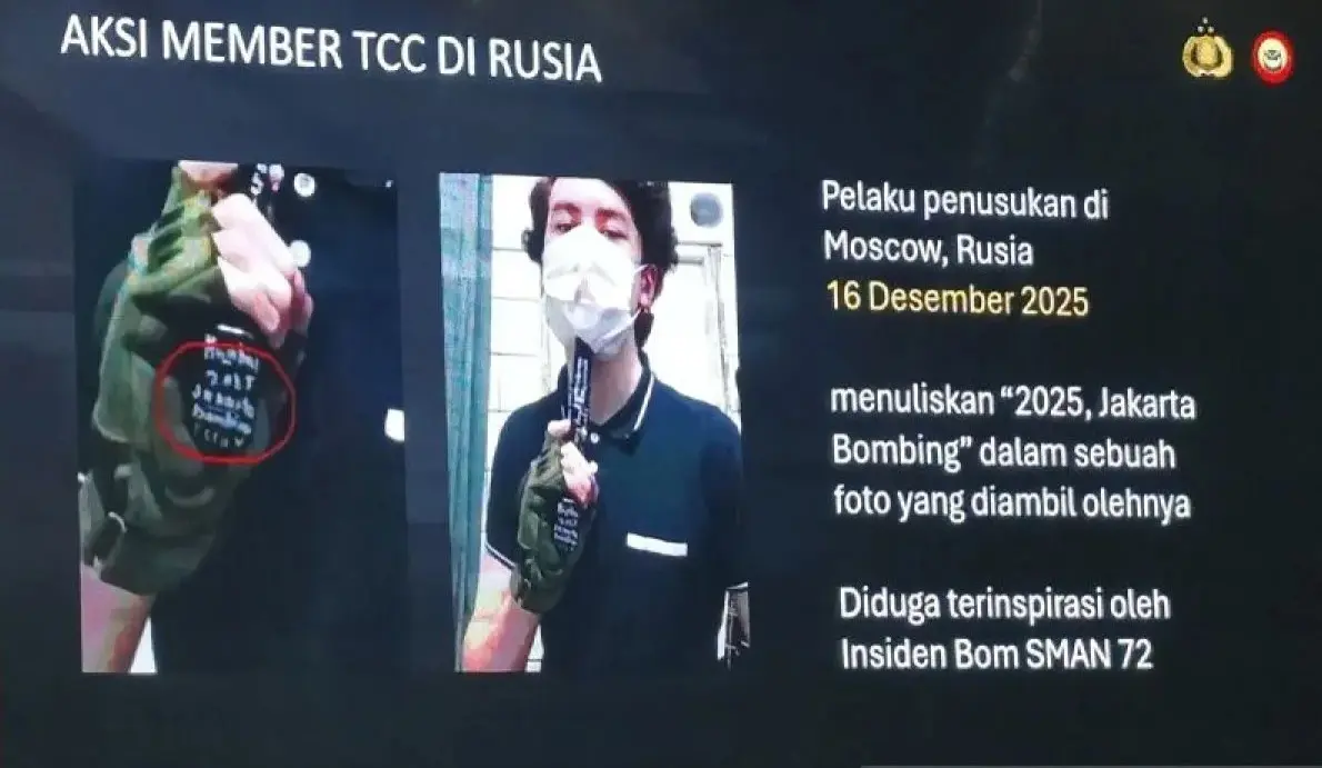 Densus 88 Links Moscow School Stabbing to Jakarta SMAN 72 Incident