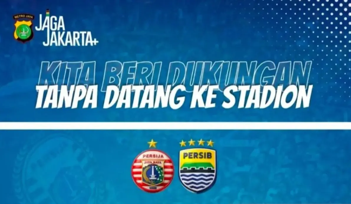 metro-jaya-police-urge-the-jakmania-to-stay-away-from-persib-vs-persija-match-in-bandung