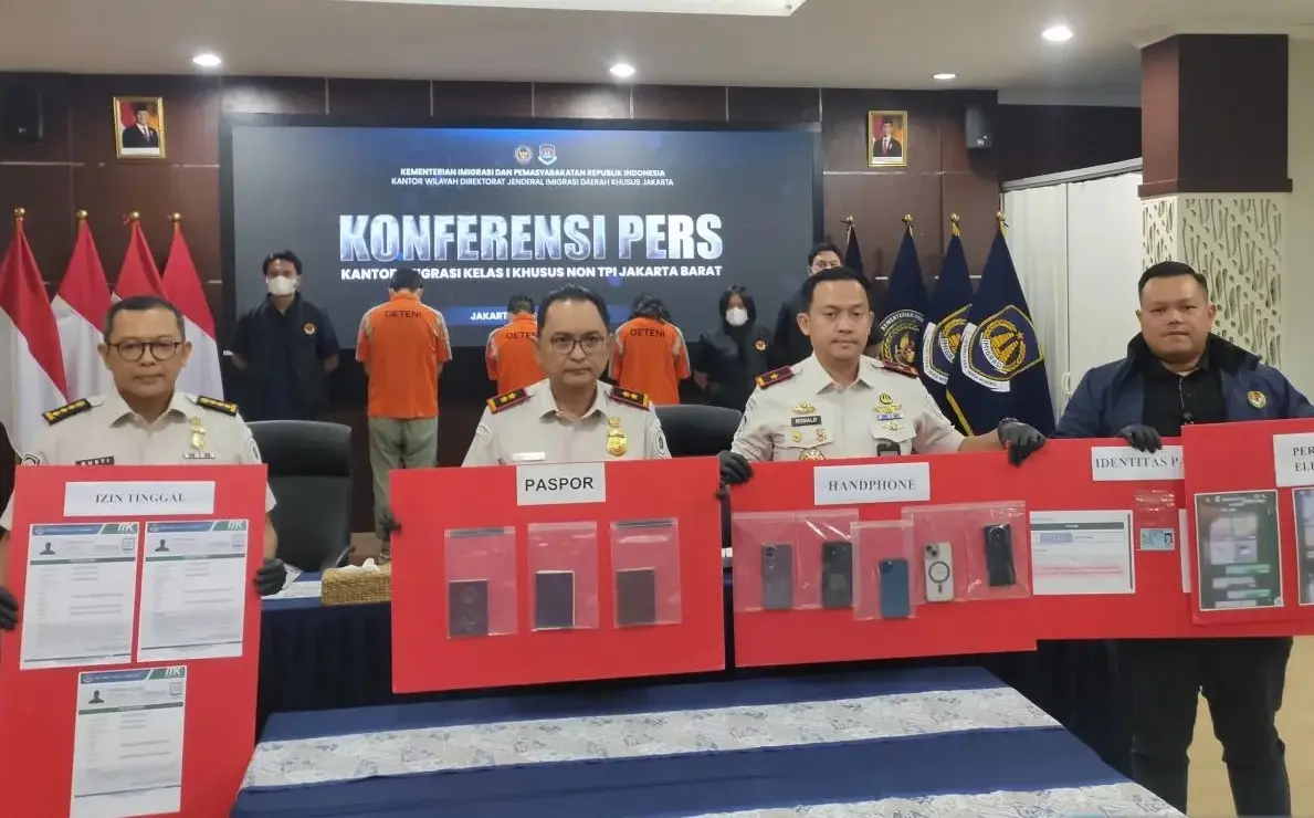 West Jakarta Immigration Cripples International Human Trafficking Syndicate