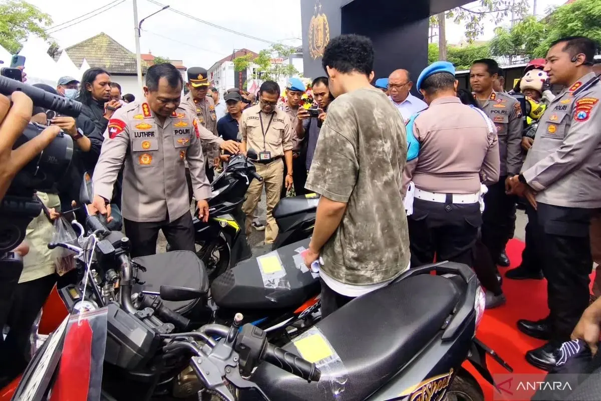 Police to Take Firm Action Against Motorcycle Theft in Surabaya