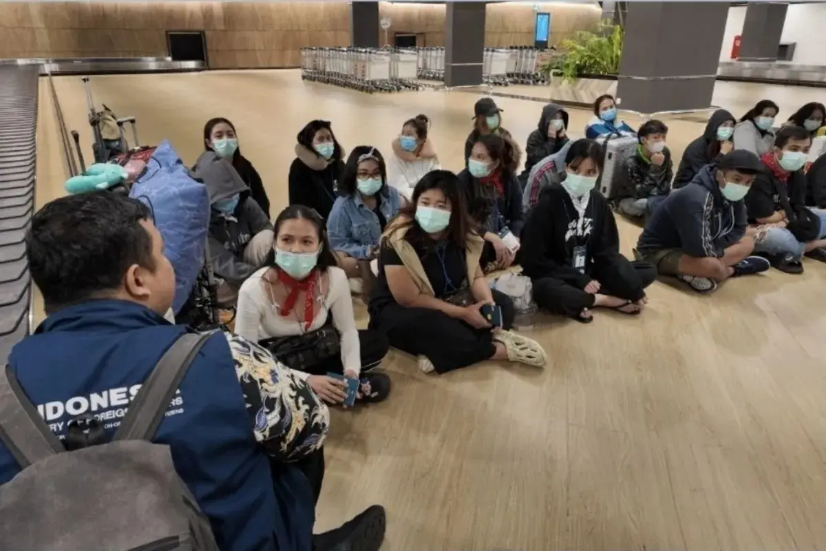 Foreign Affairs Ministry Repatriated 90 Indonesians from Myanmar-Thailand Border Area