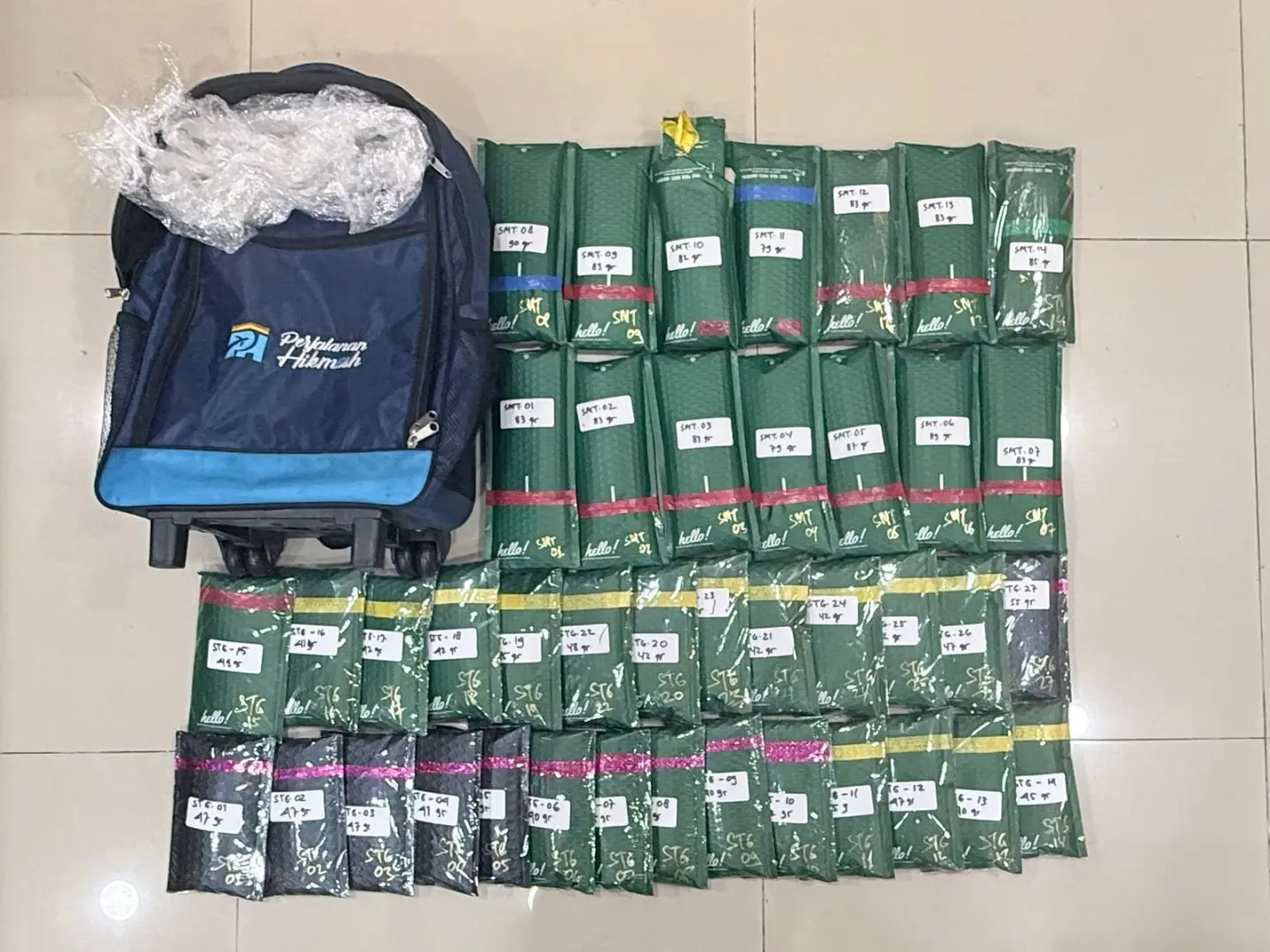 Police Uncovers Drug Trafficking Network of Marijuana in Jakarta