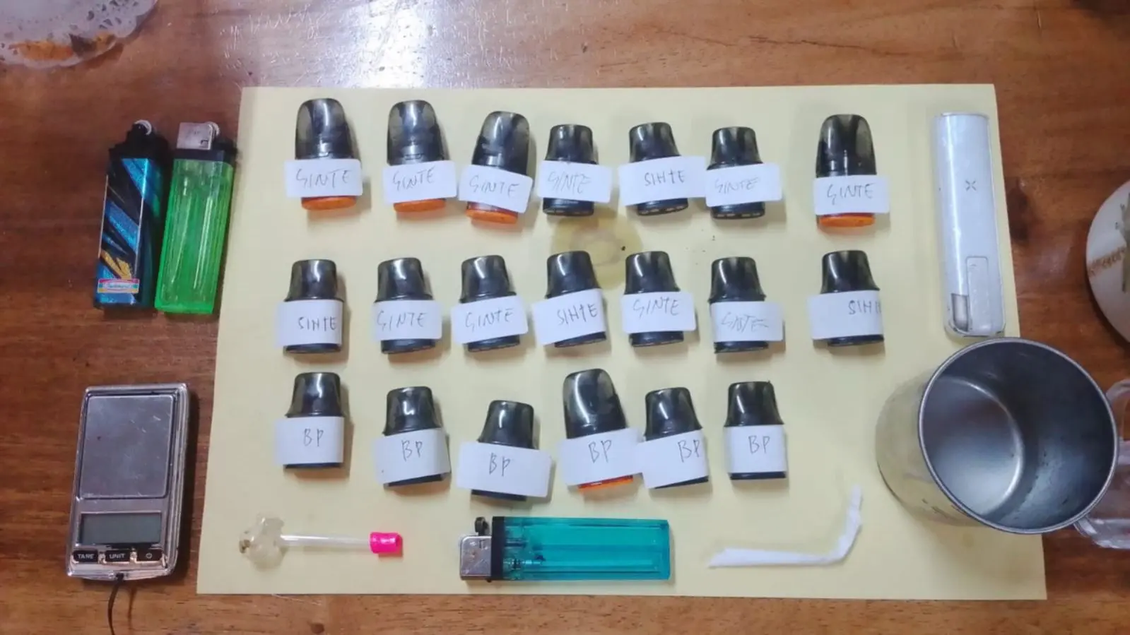police-secured-14-liquid-cartridges-containing-synthetic-substances-in-jakarta