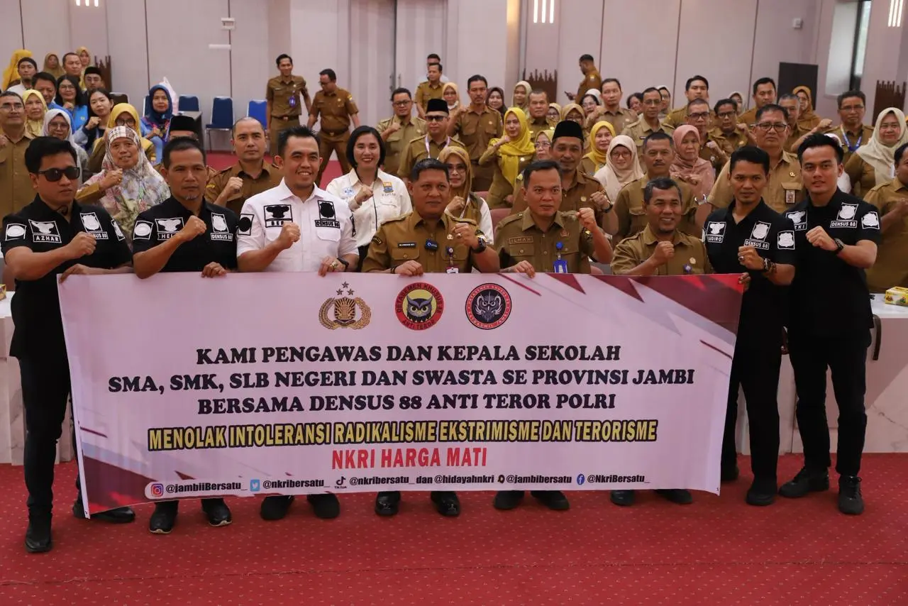 Densus 88 Held Socialization on Preventing Radicalism in Jambi