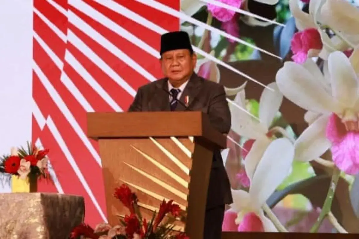 Attending US Chamber of Commerce, Prabowo Boasts MBG Program and His Effort Against Corruption