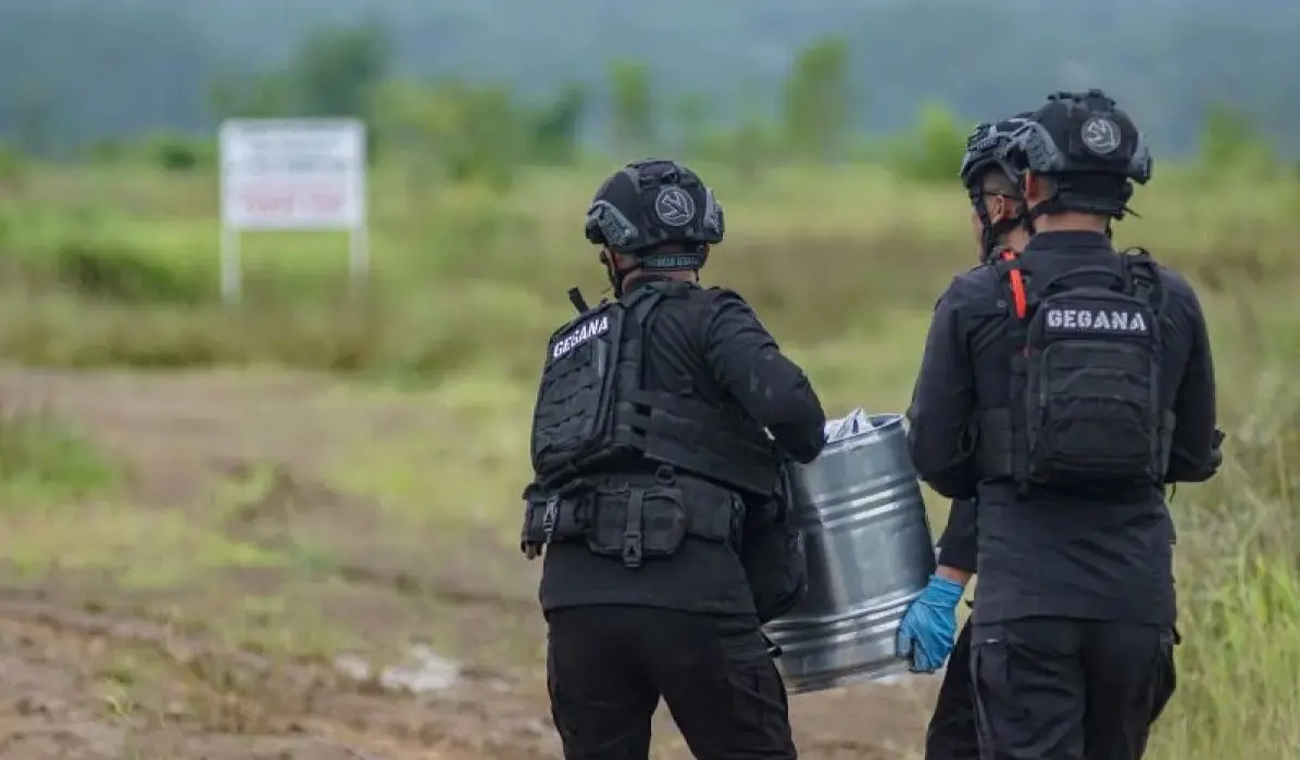 Central Java Police Seize Over 60 Kilograms of Firecracker Raw Materials