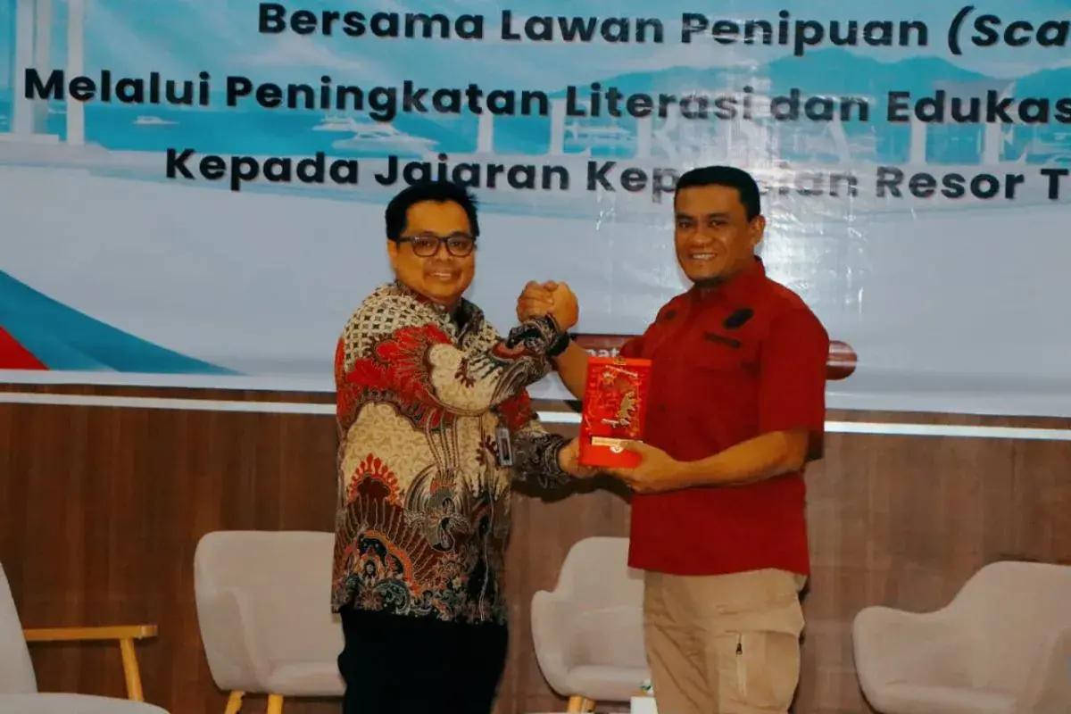 Police-OJK in Ternate Collaborates in Combating Digital Scam