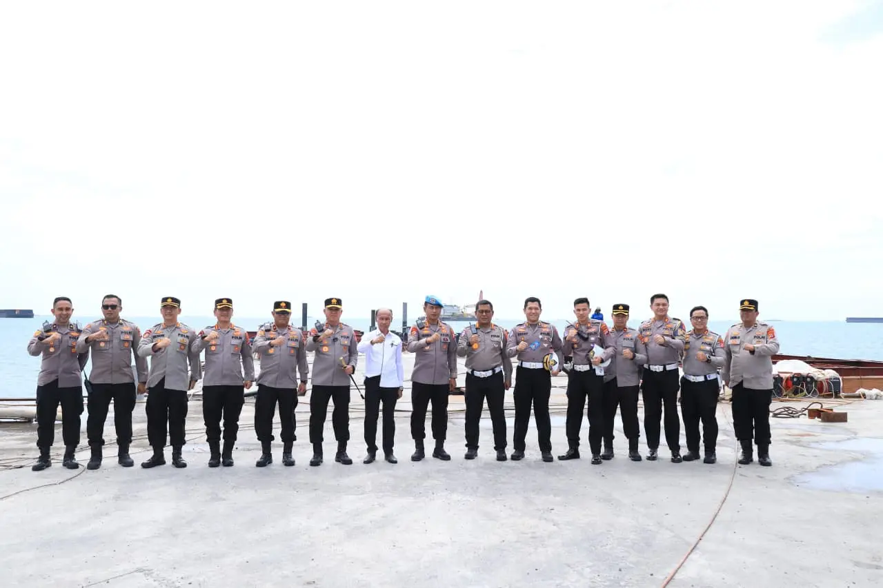 Police Inspects the Preparation of Pelindo Ciwandan Port ahead of Eid Homecoming Wave