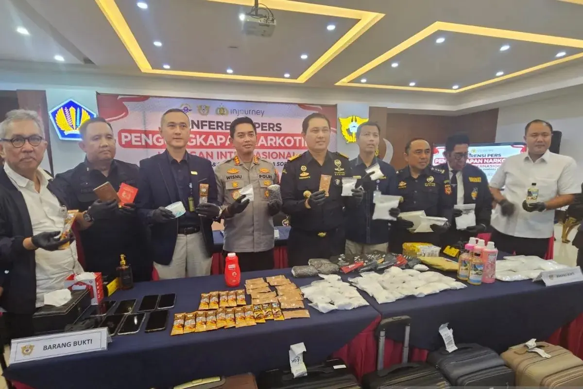 Major Drug Smuggling Attempts at Soekarno-Hatta Airport Involving Three Foreigners Foiled