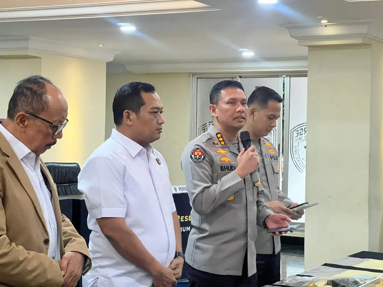 Police Investigate the Attack on a Social Activist in Salemba, Jakarta