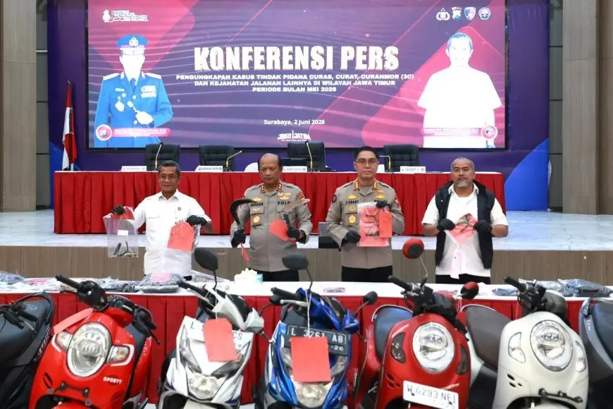 committed-to-maintain-security-in-east-java-320-cases-of-street-crimes-uncovered