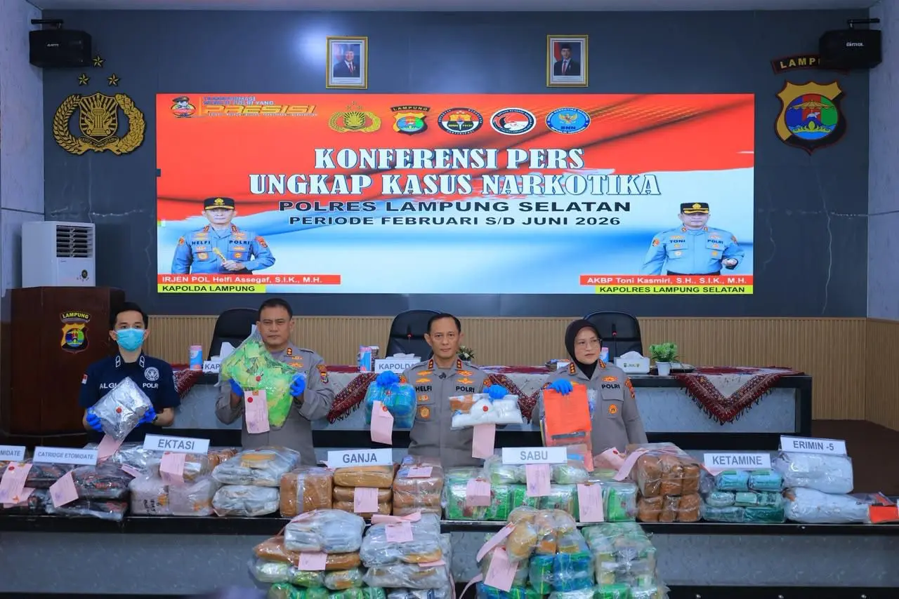 drugs-worth-idr-235-billion-seized-police-successfully-thwarts-17-drug-crimes-in-lampung