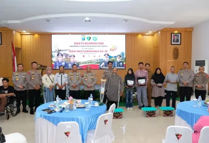 east-kalimantan-police-deliver-free-health-services-to-thousands-for-bhayangkara-day