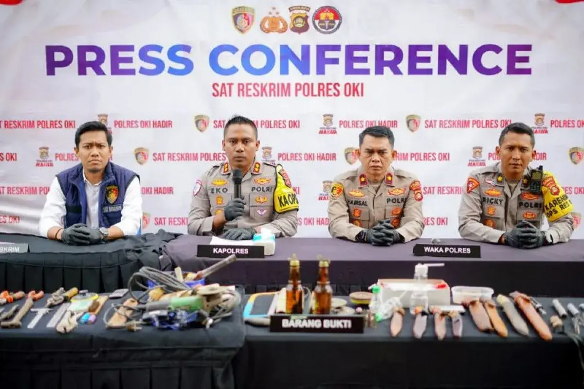 illegal-gun-maker-arrested-by-police-in-ogan-komering-ilir