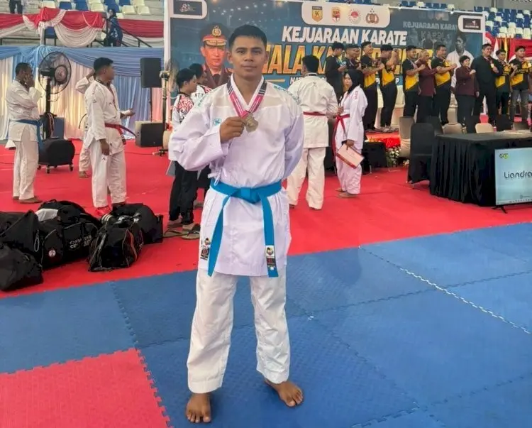 east-nusa-tenggara-officer-second-brigadier-aril-tanisab-wins-gold-medal-at-2026-kapolri-cup