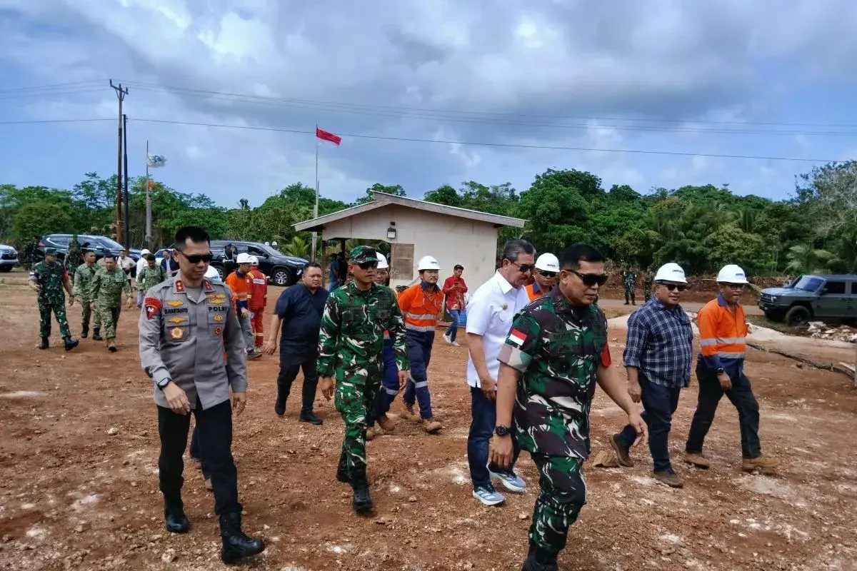 maluku-policefinalizes-vvip-security-for-president-prabowos-blok-masela-visit