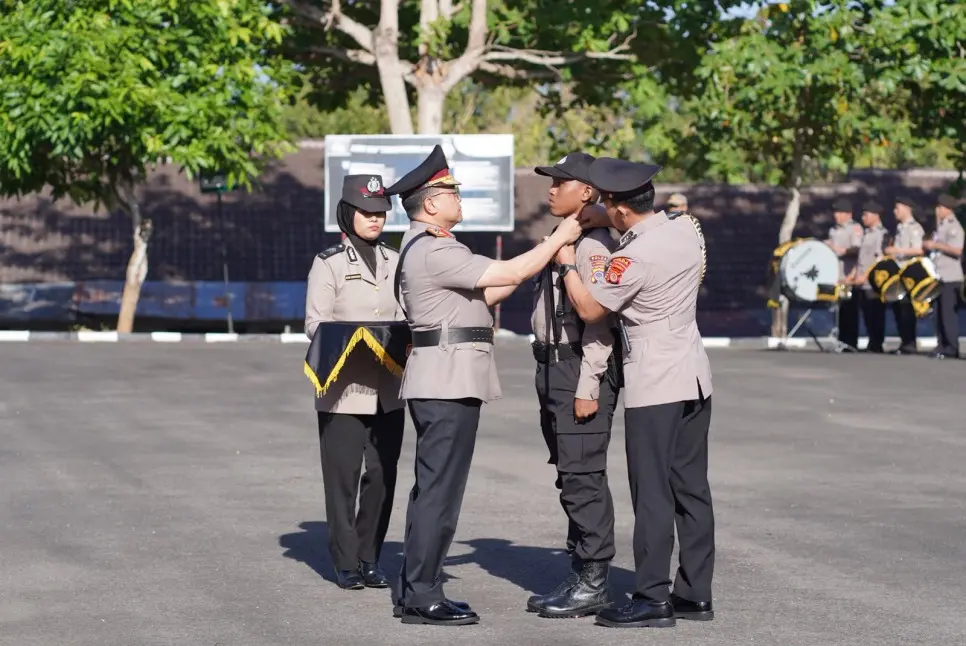 299-enlisted-police-recruits-begin-training-at-spn-selopamioro-yogyakarta