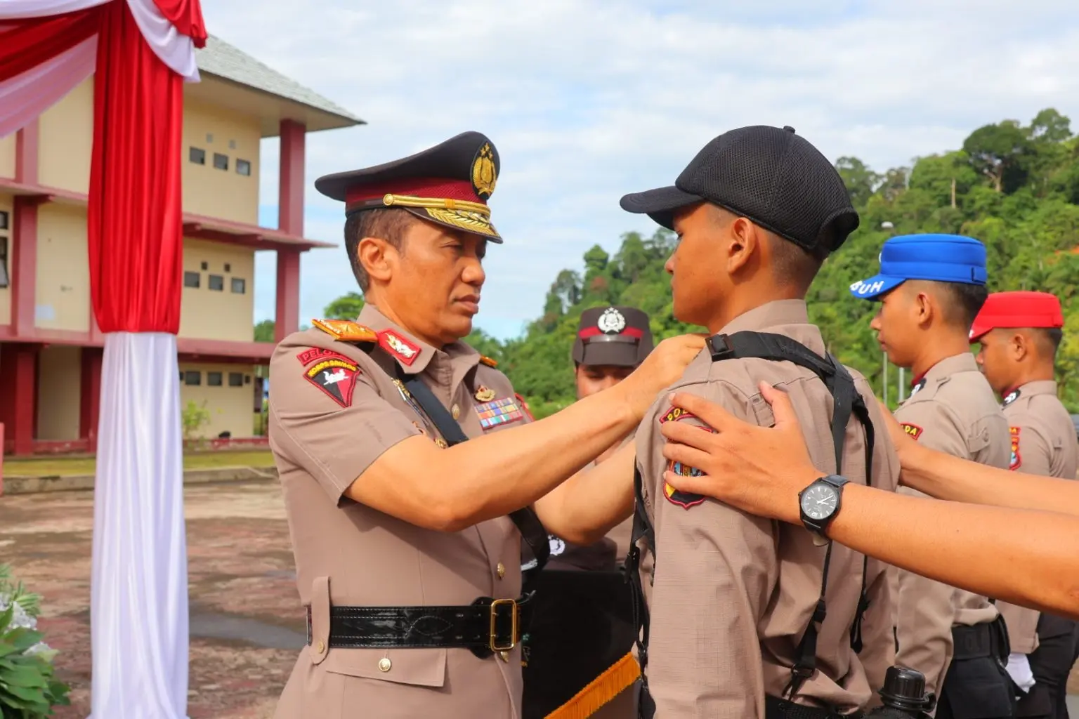 north-kalimantan-police-open-integrated-police-service-center-non-commissioned-officer-training