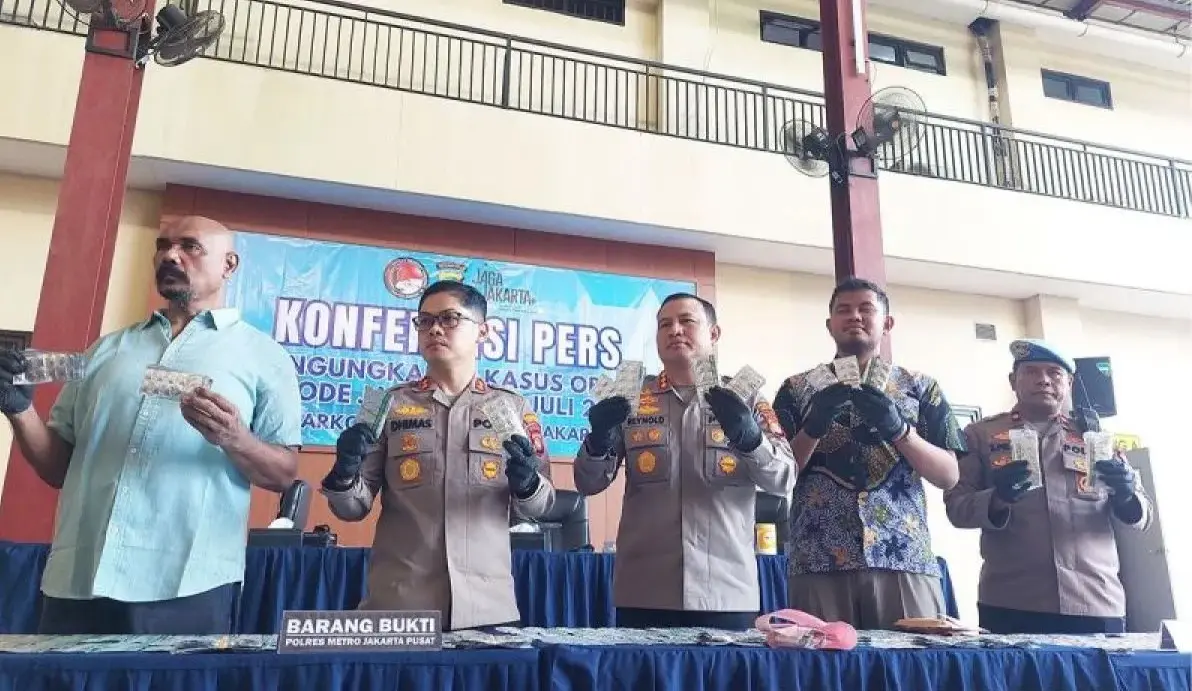 central-jakarta-police-uncover-dozens-of-dangerous-drug-cases