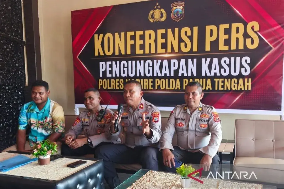 seven-hours-after-the-murder-suspect-arrested-by-the-police-in-nabire
