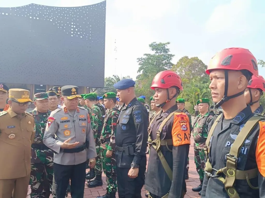 banten-police-hold-readiness-roll-call-for-forest-and-land-fire-mitigation