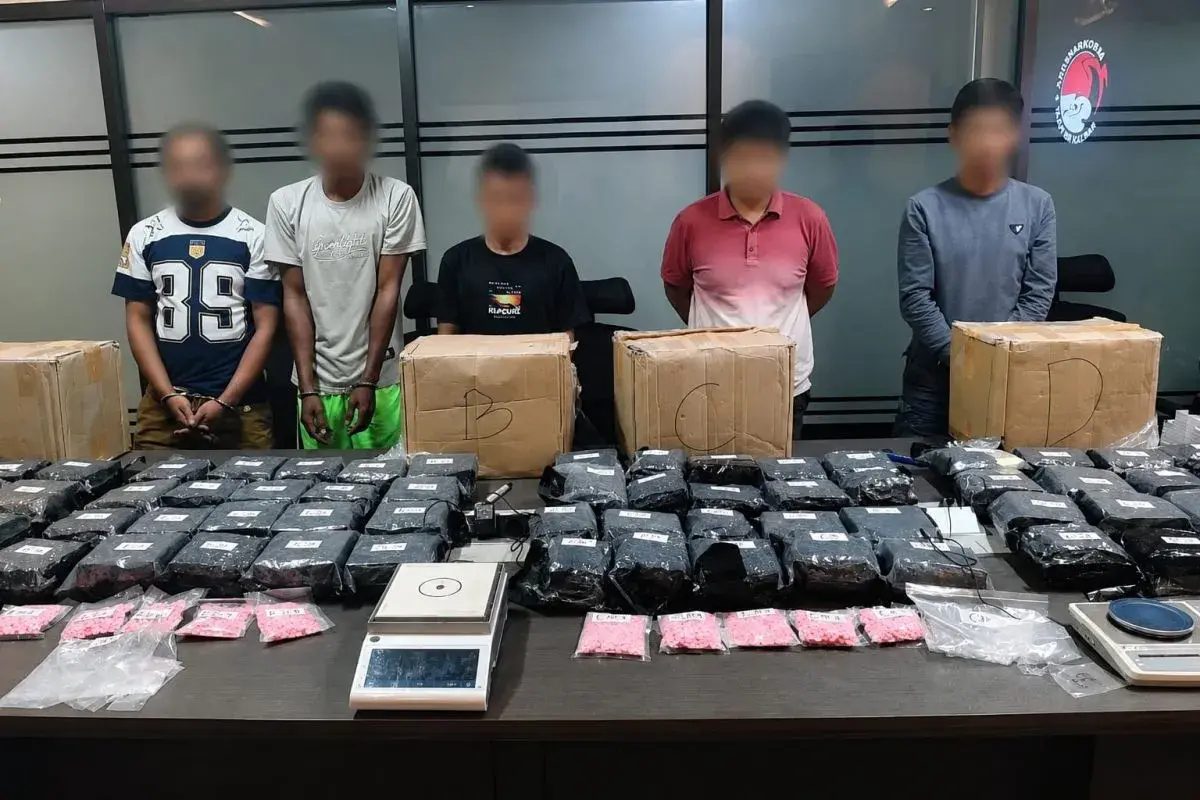 863-kg-of-meth-and-5171-of-ecstasy-pills-smuggling-thwarted-by-police-in-riau