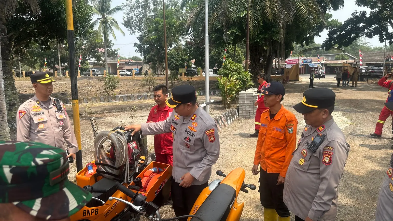 muara-enim-police-strengthen-fire-mitigation-steps-in-muara-enim