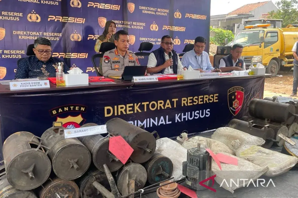 seven-cases-of-illegal-mining-uncovered-in-three-months-in-banten