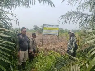 riau-police-monitor-burned-land-to-prevent-illegal-land-clearing