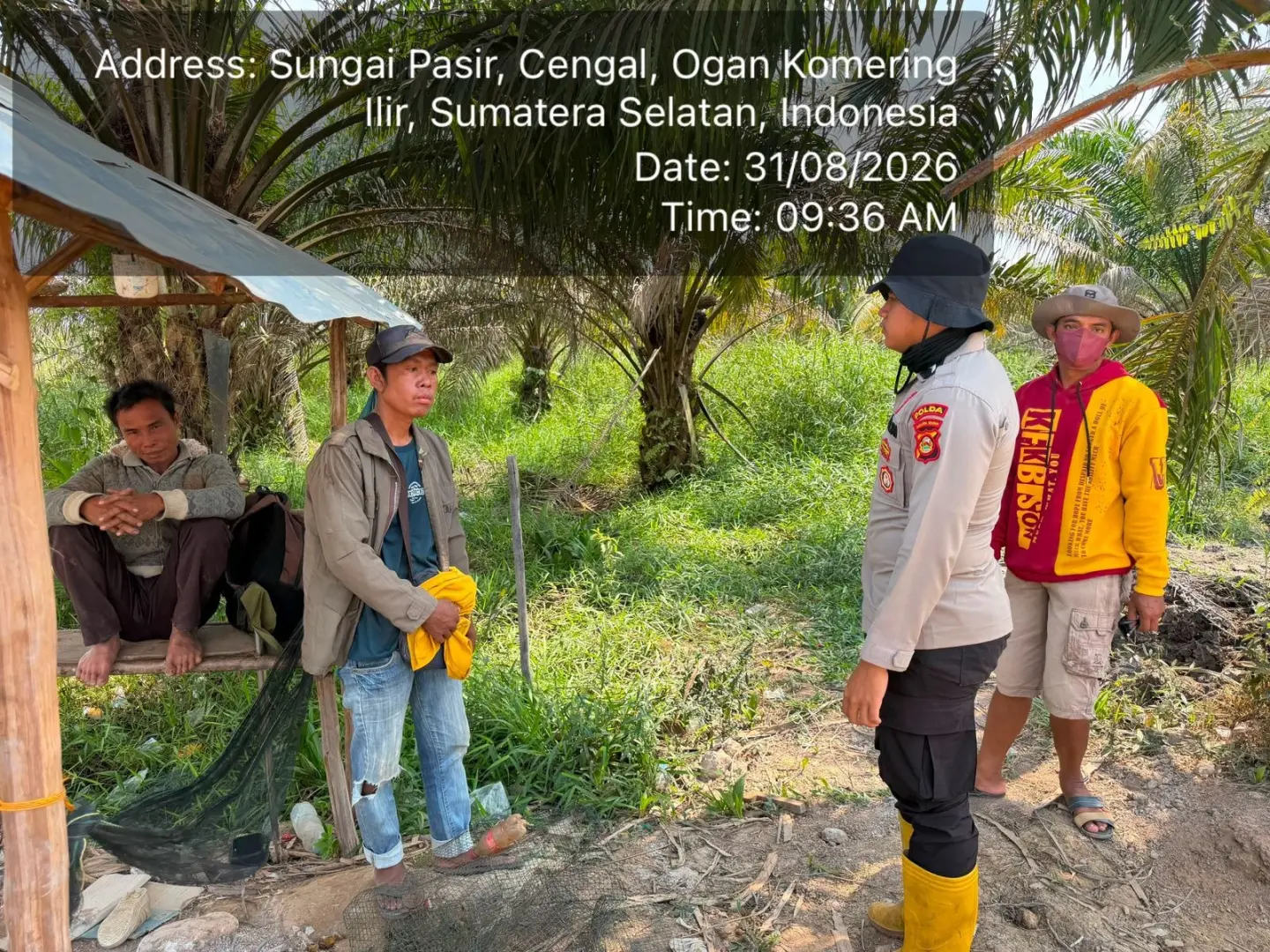 south-sumatra-police-intensify-patrols-to-prevent-forest-fires-in-cengal