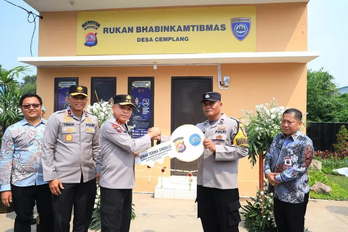 banten-police-launch-first-village-office-for-bhabinkamtibmas-community-officers