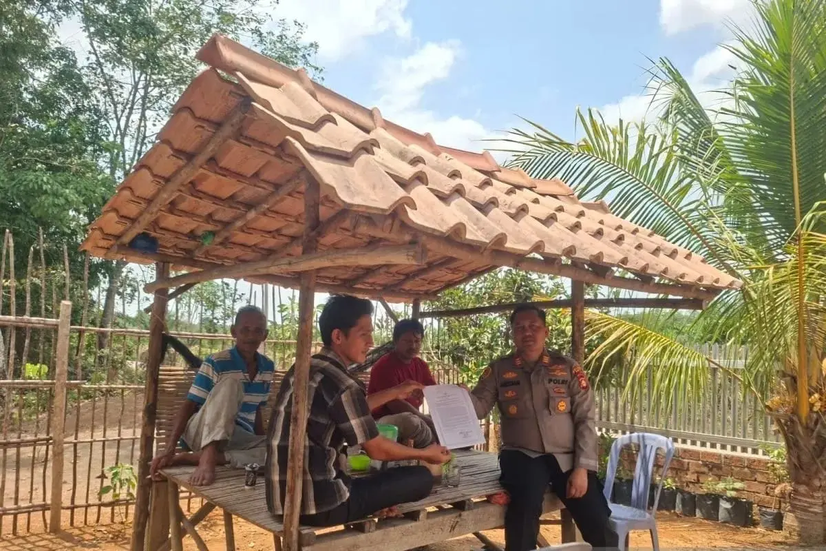 South Sumatra Police Conduct 374 Wildfire Prevention Operations Across High-Risk Areas