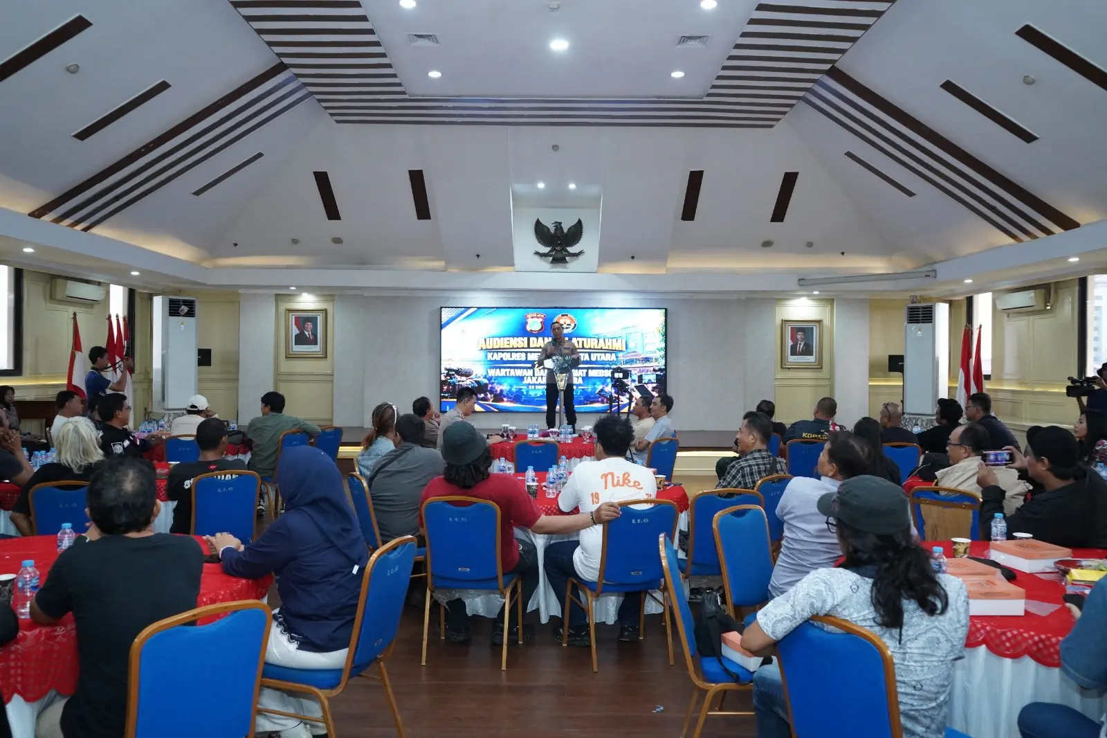 North Jakarta Police Chief Partners with Media to Maintain Regional Security