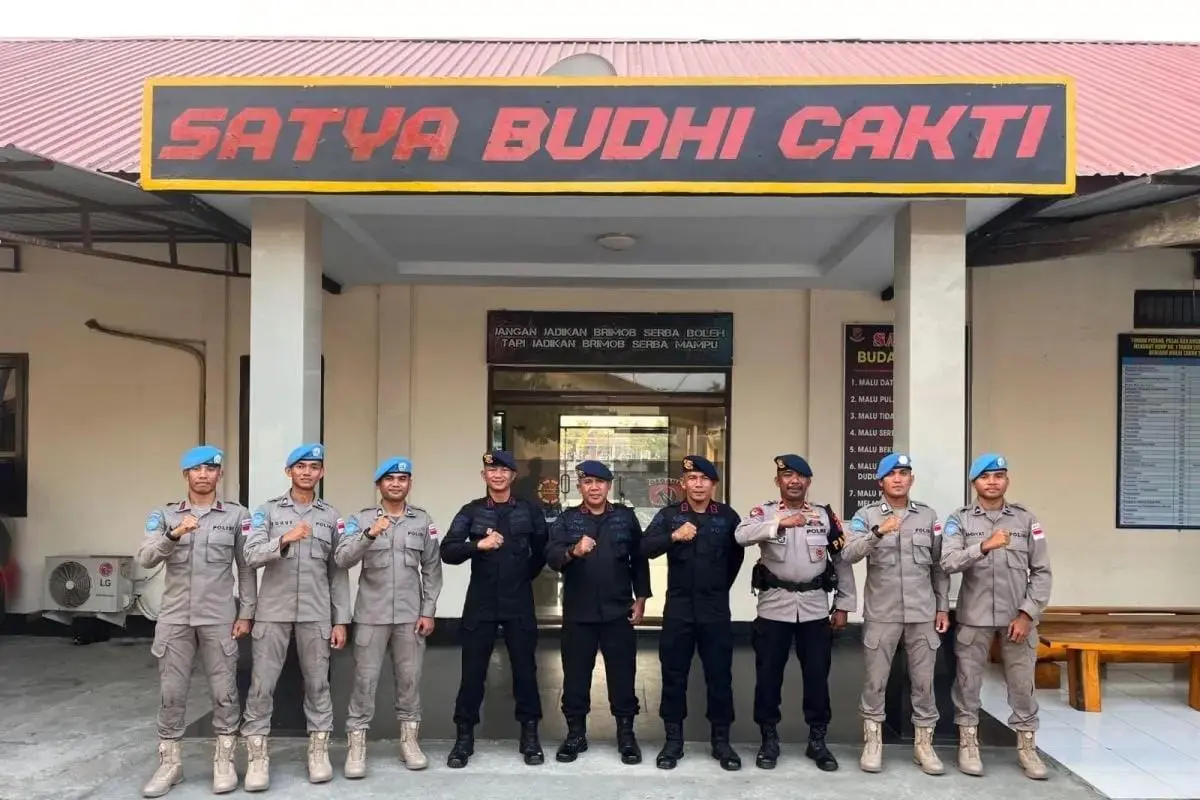 Five Southeast Sulawesi Gegana Officers Selected for UN Mission in Central African Republic