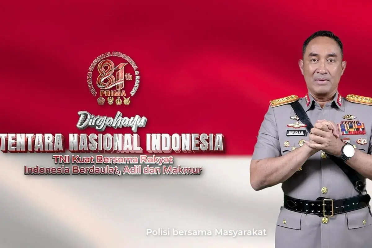INP Chief Highlights Strong INP-TNI Synergy on 81st TNI Anniversary