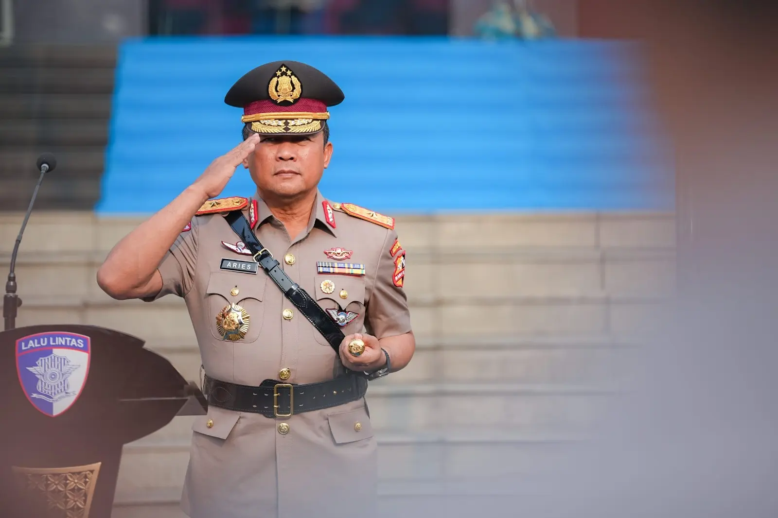 Brig. Gen. Aries Syahbudin the New Traffic Police Chief
